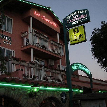 Logis Hotel Restaurant Les Charmettes Argelès-sur-Mer Exterior foto